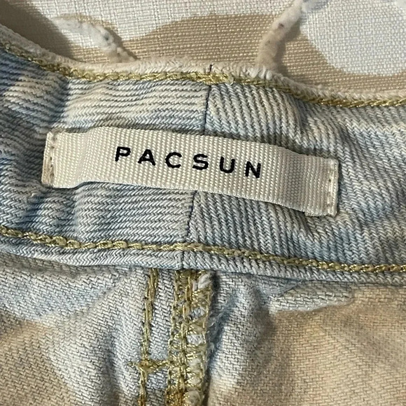 Pacsun Size 30 High Rise Festival Cutoff Jean Denim Shorts - Picture 8 of 10